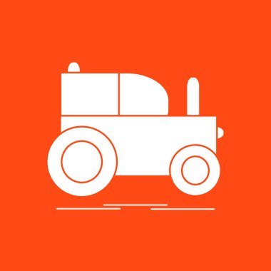 Çocuk oyuncak: traktör.