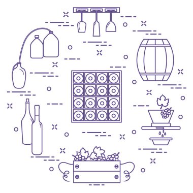 Şarap yapımı: üretim ve depolama şarap. İçki kültürü