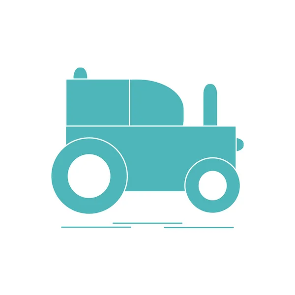 Jouet pour enfants : tracteur . — Image vectorielle