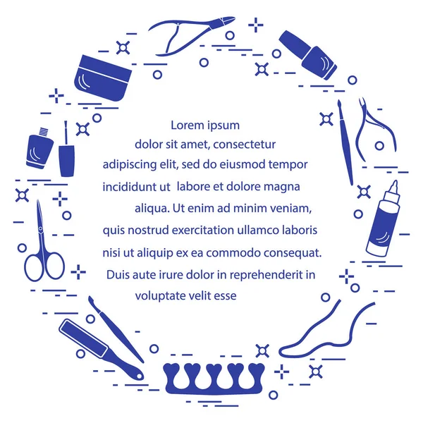 Silhouette manikür ve pedikür araçları ve ürünleri için güzel