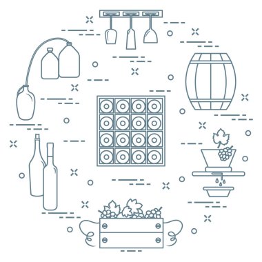 Şarap yapımı: üretim ve depolama şarap. İçki kültürü