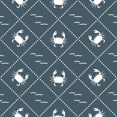 Yengeçler ve dalgalar ile Seamless Modeli.