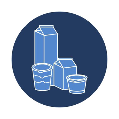 Farklı süt ürünleri.