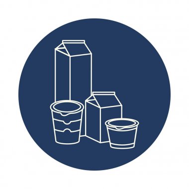 Farklı süt ürünleri.