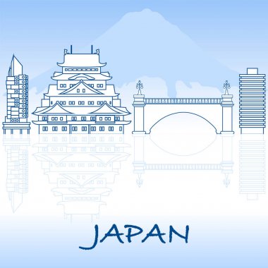 Japon Mimarlık. Fuji Dağı.