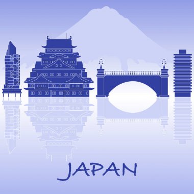 Japon Mimarlık. Fuji Dağı.