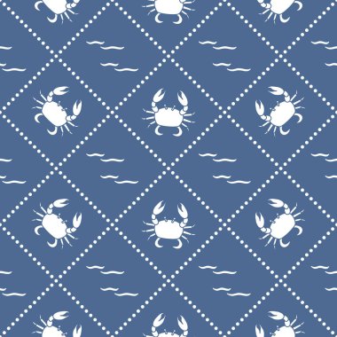 Yengeçler ve dalgalar ile Seamless Modeli.