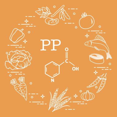 Pp vitamini açısından zengin gıdalar.