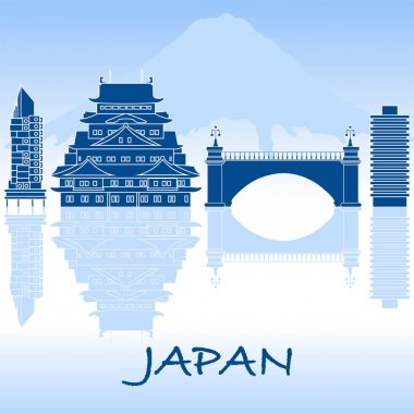 Japon Mimarlık. Fuji Dağı.