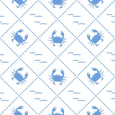 Yengeçler ve dalgalar ile Seamless Modeli.