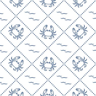 Yengeçler ve dalgalar ile Seamless Modeli.