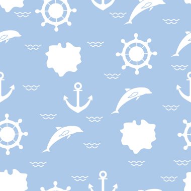 kesintisiz deniz desen.