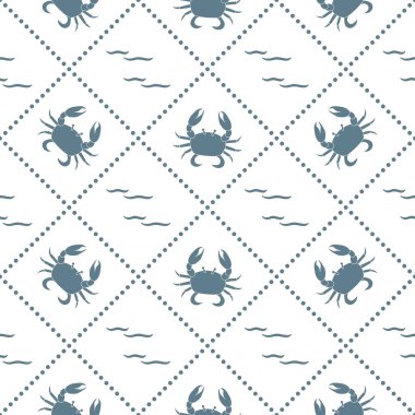 Yengeçler ve dalgalar ile Seamless Modeli.