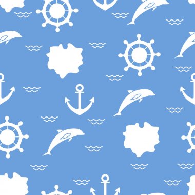 kesintisiz deniz desen.