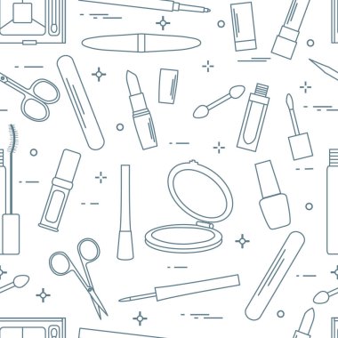 Desen Dekoratif kozmetik, çivi araçları.