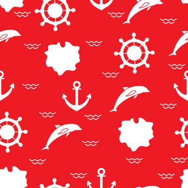 kesintisiz deniz desen.