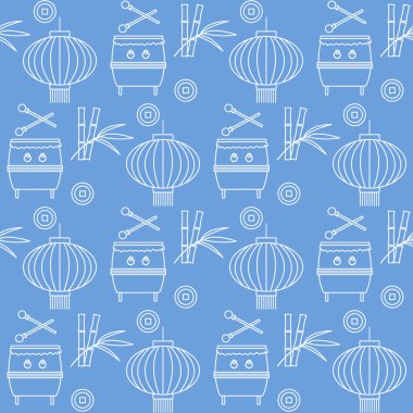 Davul, fener Kore, Japonya, Çin Yeni Yıl