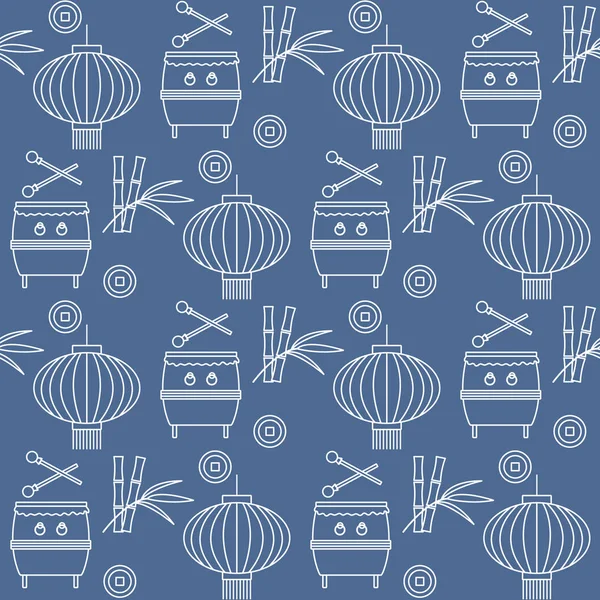 Davul, fener Kore, Japonya, Çin Yeni Yıl