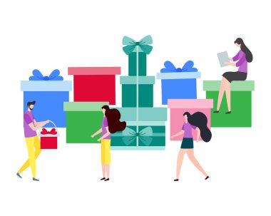 Yeni yıl Noel 'i İnsanlar bayramı hediye eder