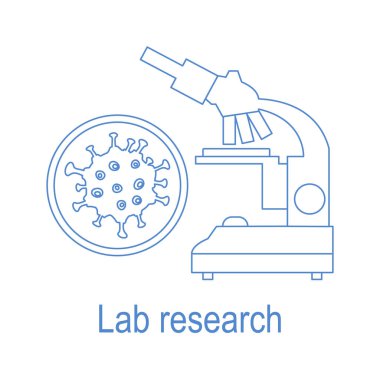 Laboratuvar Bilimi Tıp Eczanesi Virüs Mikroskobu