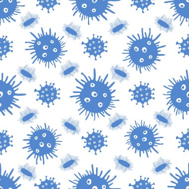 Desen Virüs Bakteri Mikrop Bilimi Tıbbı