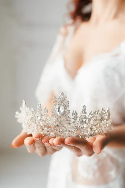 ile Rhinestones diadem