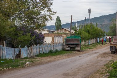 köyde Saty, Kazakistan, sokak 2016 olabilir