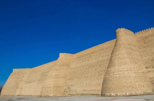 The Ark  fortress located in the city of Bukhara, Uzbekistan