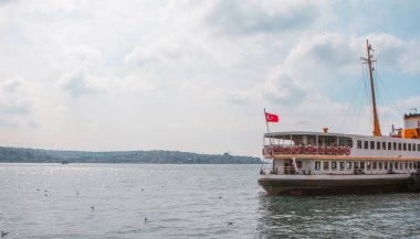 Bosphorus feribot. Yolcu gemisi, Istanbul, Türkiye