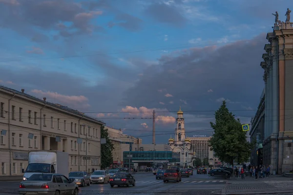 Yekaterinburg Ρωσια Ιουλιου 2017 Κεντρική Πλατεία Και Λεωφόρος Λένιν Οδός — Φωτογραφία Αρχείου