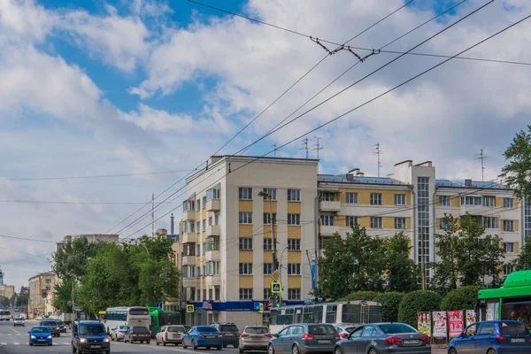 Ekaterinburg Rússia Julho 2017 Ruas Cidade Centro Ecaterimburgo — Fotografia de Stock