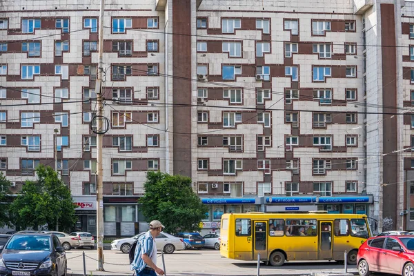 Αικατερινούπολη Ρωσία Ιουλίου 2017 Στους Δρόμους Της Πόλης Στο Κέντρο — Φωτογραφία Αρχείου