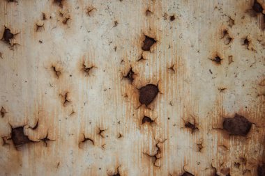 Paslı metal doku. Soyulmuş boya arka plan