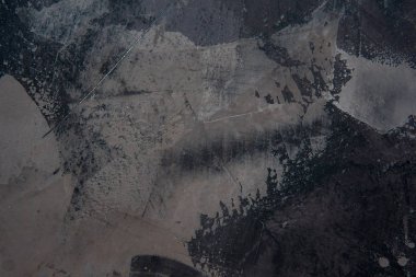 Doku boya kurulu siyah ve gri renkler