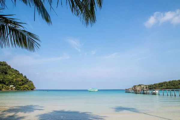Paradise moře a pláž Bang-Bao Bay na ostrově Koh kood, Thajsko — Stock fotografie