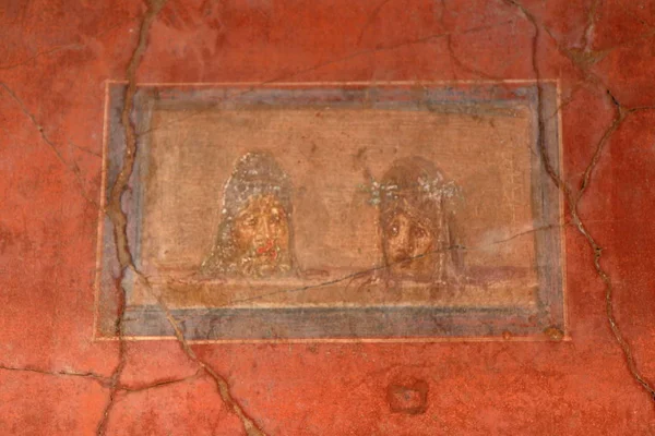 Pompeii, Italy: fresco