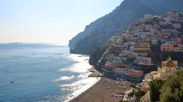 Positano, Wybrzeże Amalfitańskie, Włochy — Zdjęcie stockowe