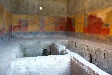 Pompei, İtalya: açık havada