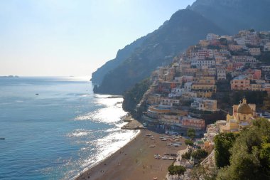 Positano, amalfi coast, İtalya