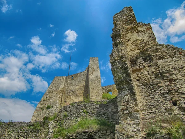 Ruiny zamku Likava — Zdjęcie stockowe