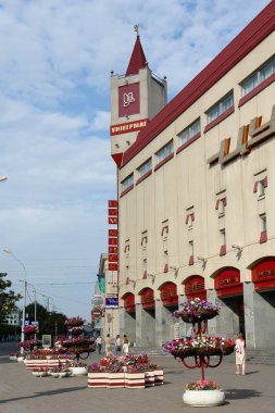 Minsk 'teki sokaklar, anıtlar ve mimari. Komünist mirası.