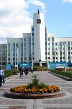 Minsk 'teki sokaklar, anıtlar ve mimari. Komünist mirası.