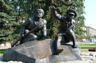 Minsk 'te sokaklar, anıtlar ve mimari