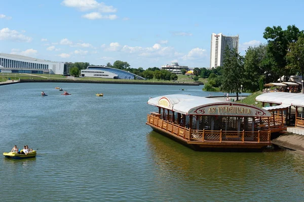 Вулиці Пам Ятники Архітектура Мінську Комуністична Спадщина — стокове фото