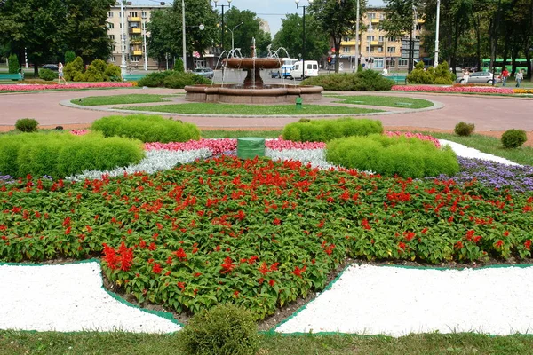 Straßen Denkmäler Und Architektur Minsk Das Kommunistische Erbe — Stockfoto