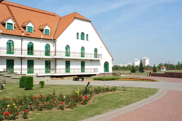Straten Monumenten Architectuur Minsk — Stockfoto