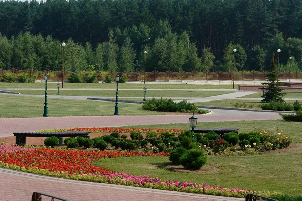 Straten Monumenten Architectuur Minsk — Stockfoto