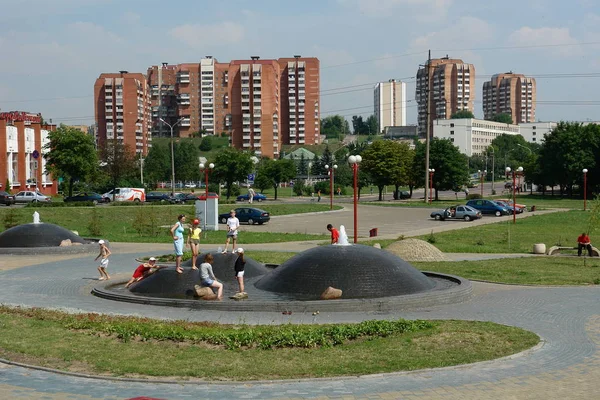 Straten Straten Van Minsk Belarus — Stockfoto