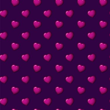 Hoş arka plan deseni leylak Kalpler