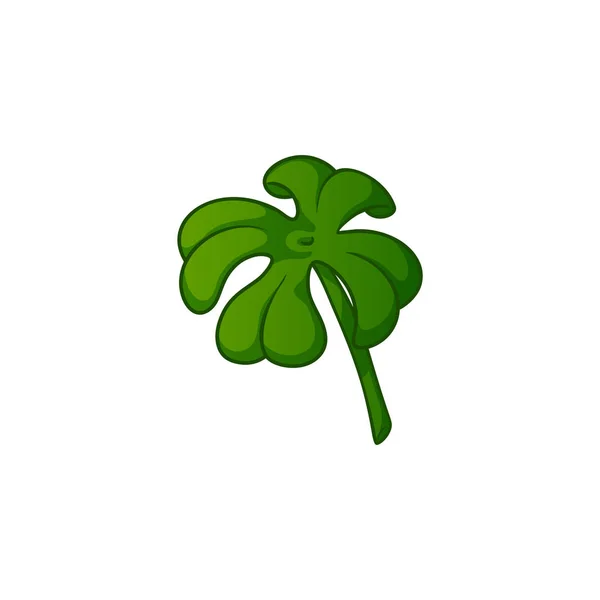 Yonca, quatrefoil, vektör çizim, karikatür